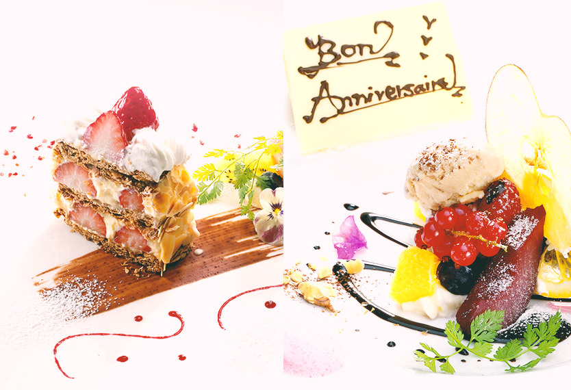 デザートプレート